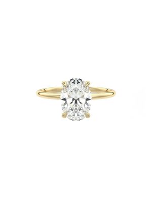 Oval Kesim Tektaş Yüzük